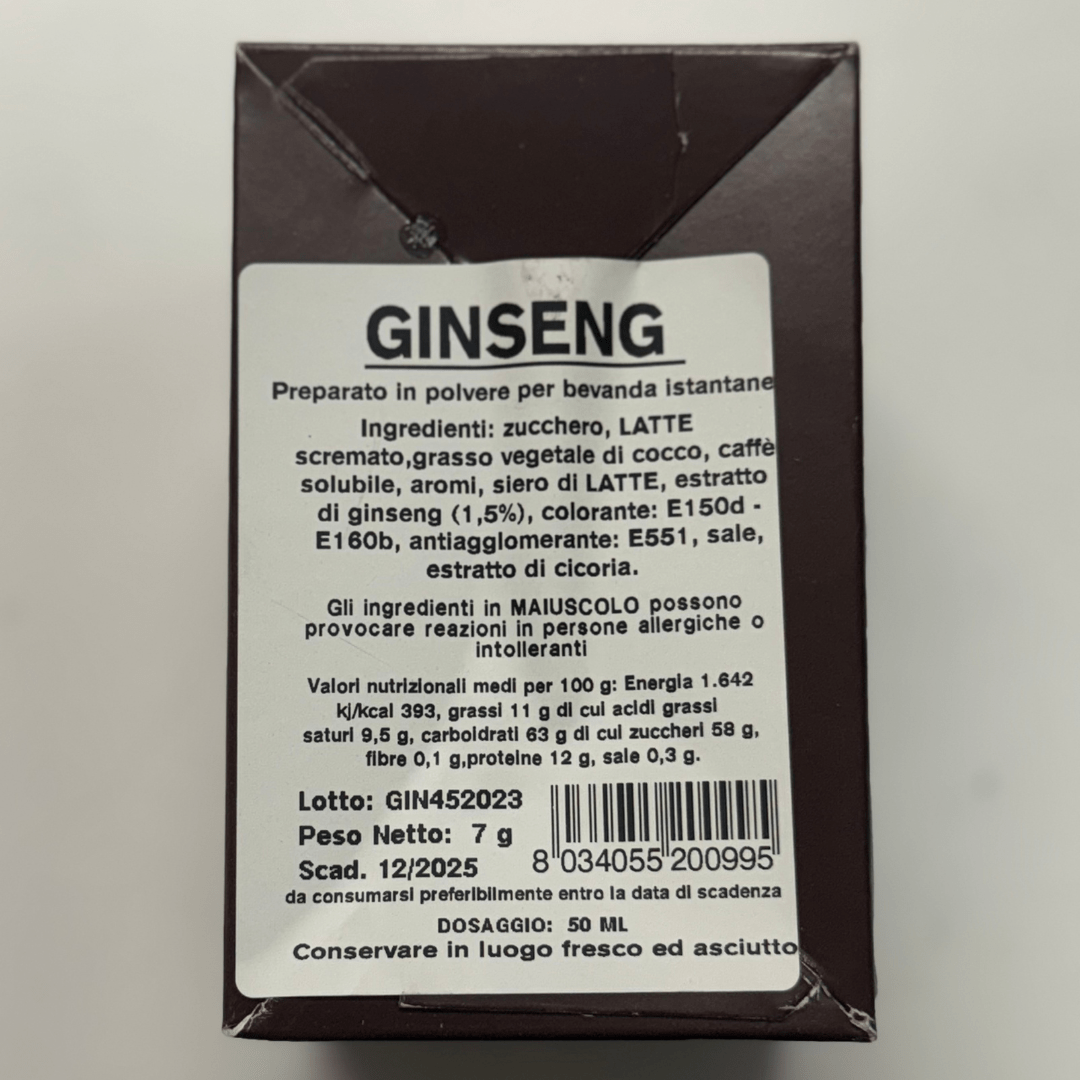 Giordano - Ginseng Nespresso Compatible Coffee Capsules - SALA Caffe Co