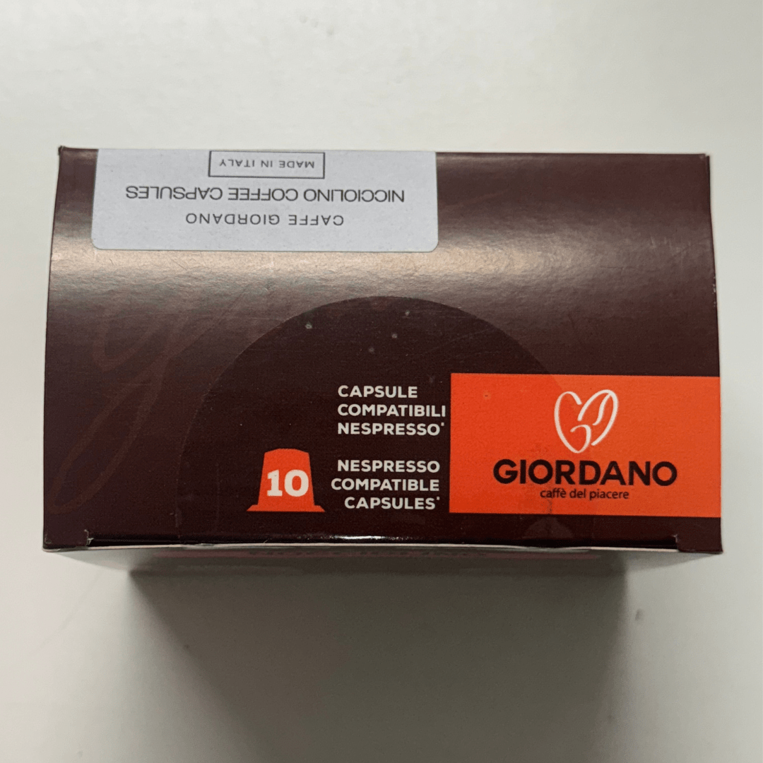 Giordano - Nocciolino (Hazelnut) Nespresso Compatible Coffee Capsules - SALA Caffe Co
