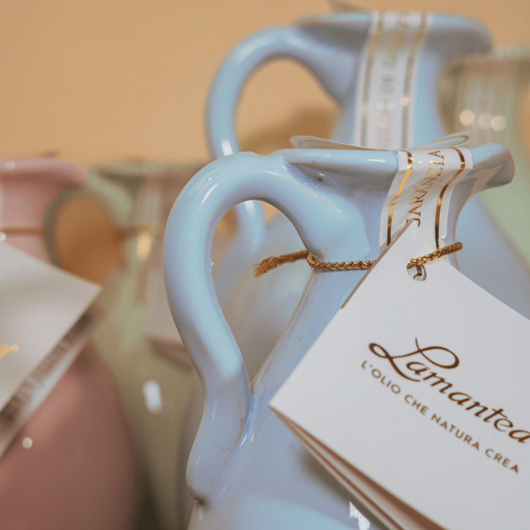 100ml Handcrafted EVOO Ceramic Jug — Dust Colour - SALA Caffe Co