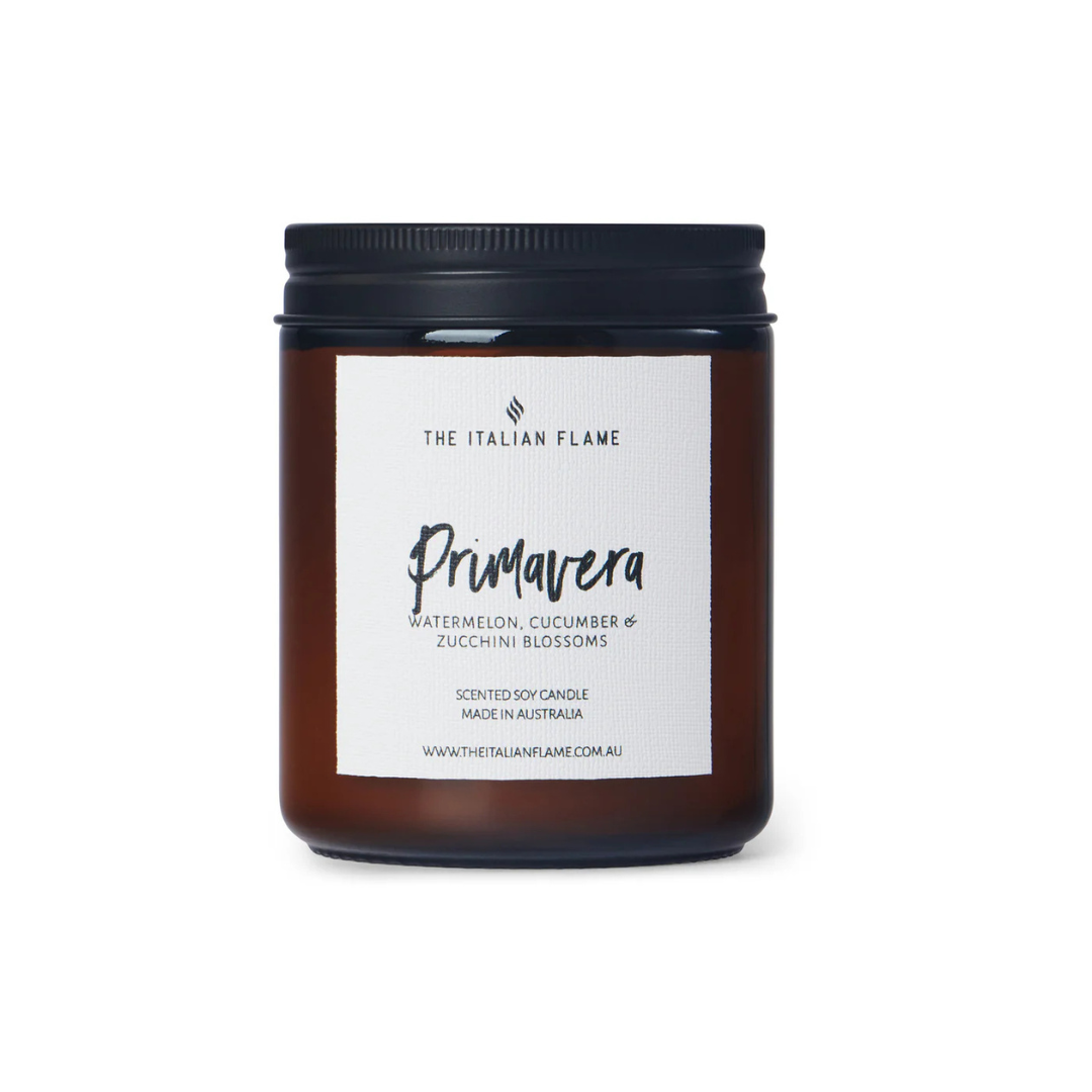 PRIMAVERA - Watermelon, Cucumber &Zucchini Blossom Scented Candle