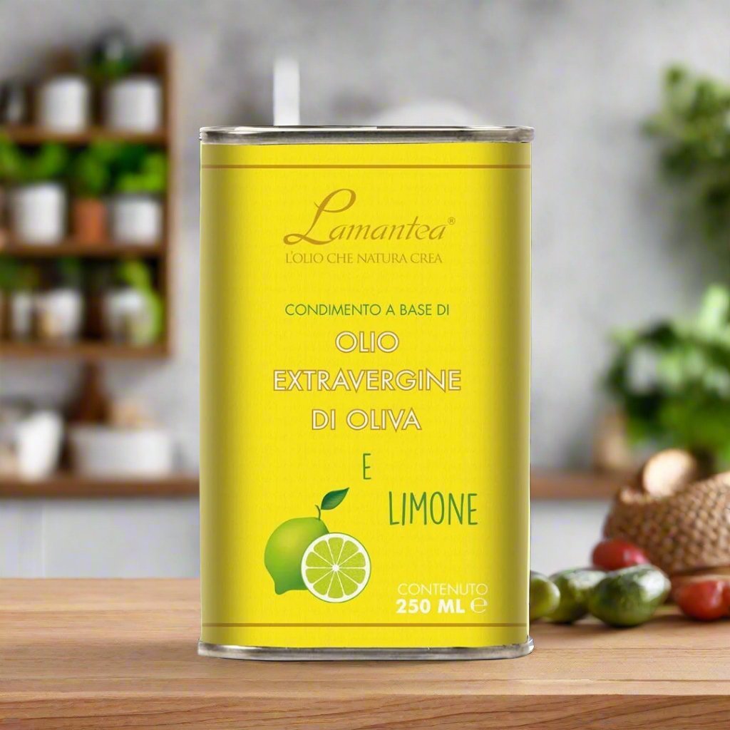 250ml Lemon Infused Olive Oil (Italian Infused EVOO) - SALA Caffe Co