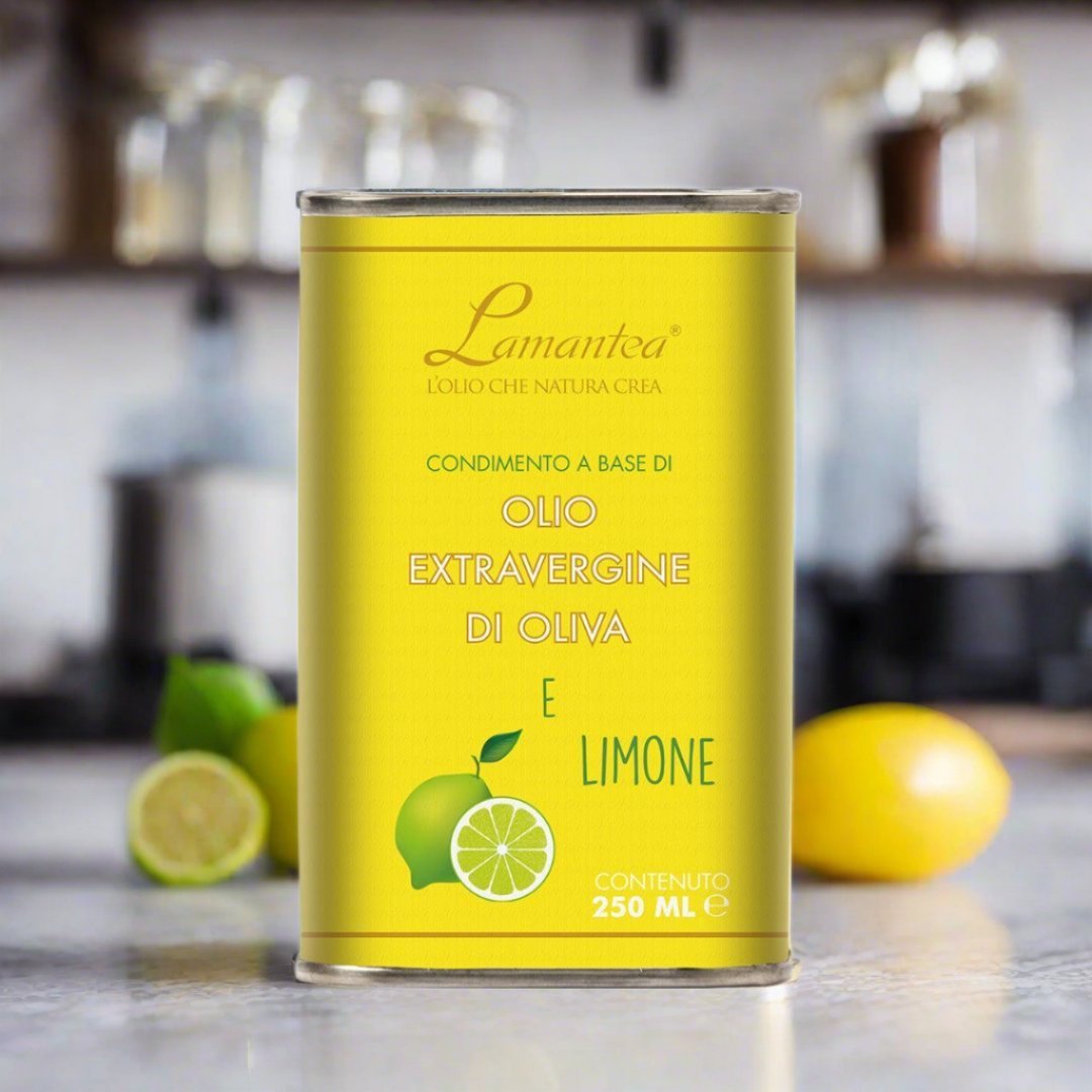 250ml Lemon Infused Olive Oil (Italian Infused EVOO) - SALA Caffe Co