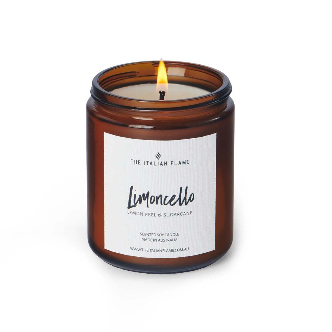 LIMONCELLO - Lemon Peel & Sugarcane Scented Candle