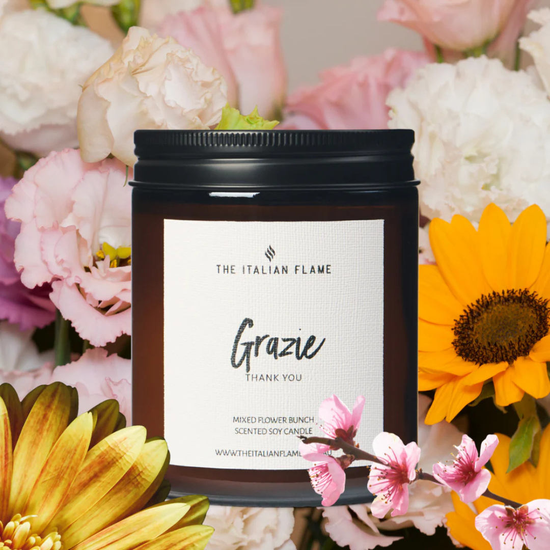 GRAZIE - Mixed Flower Scented Candle