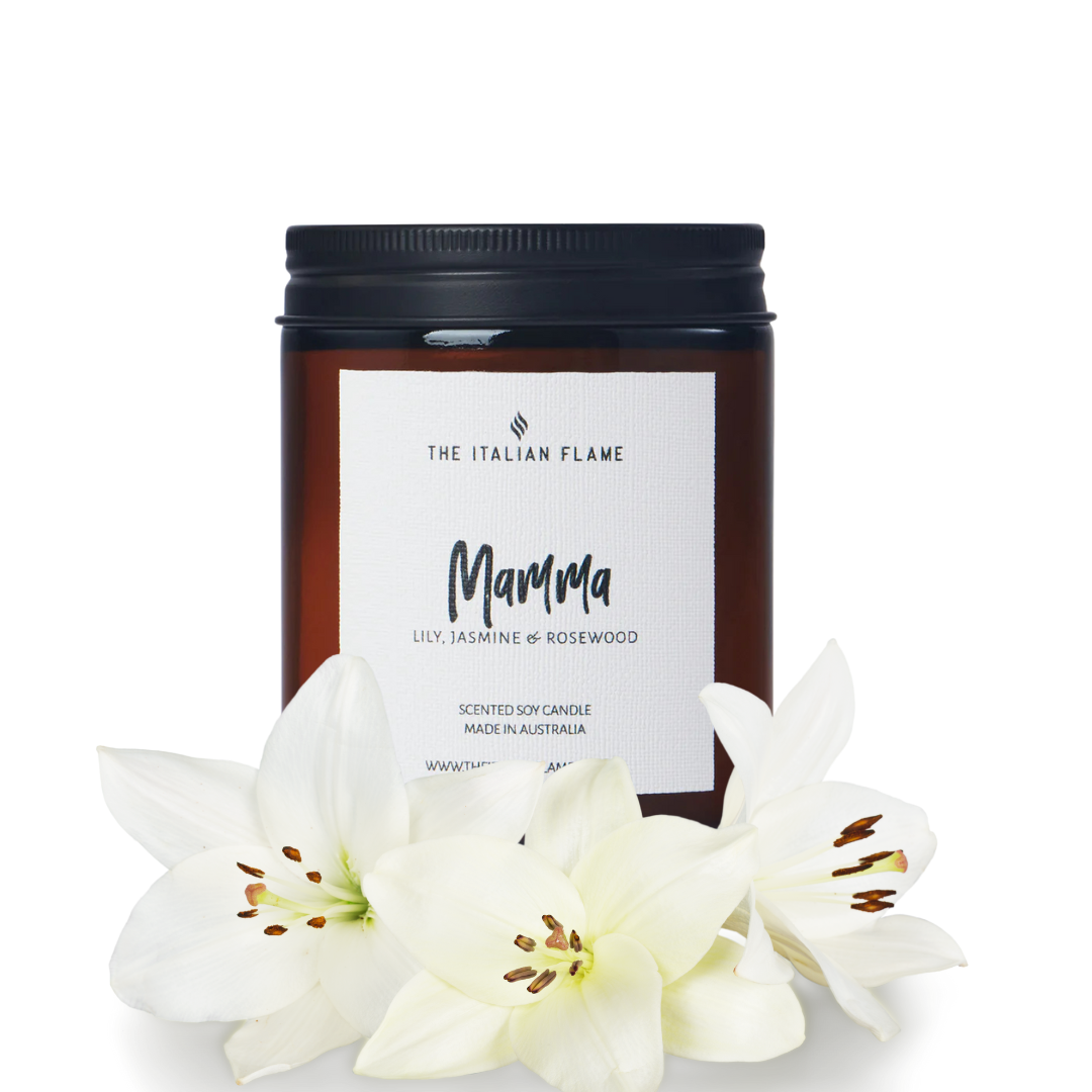 MAMMA - Lily, Jasmine & Rosewood Scented Candle