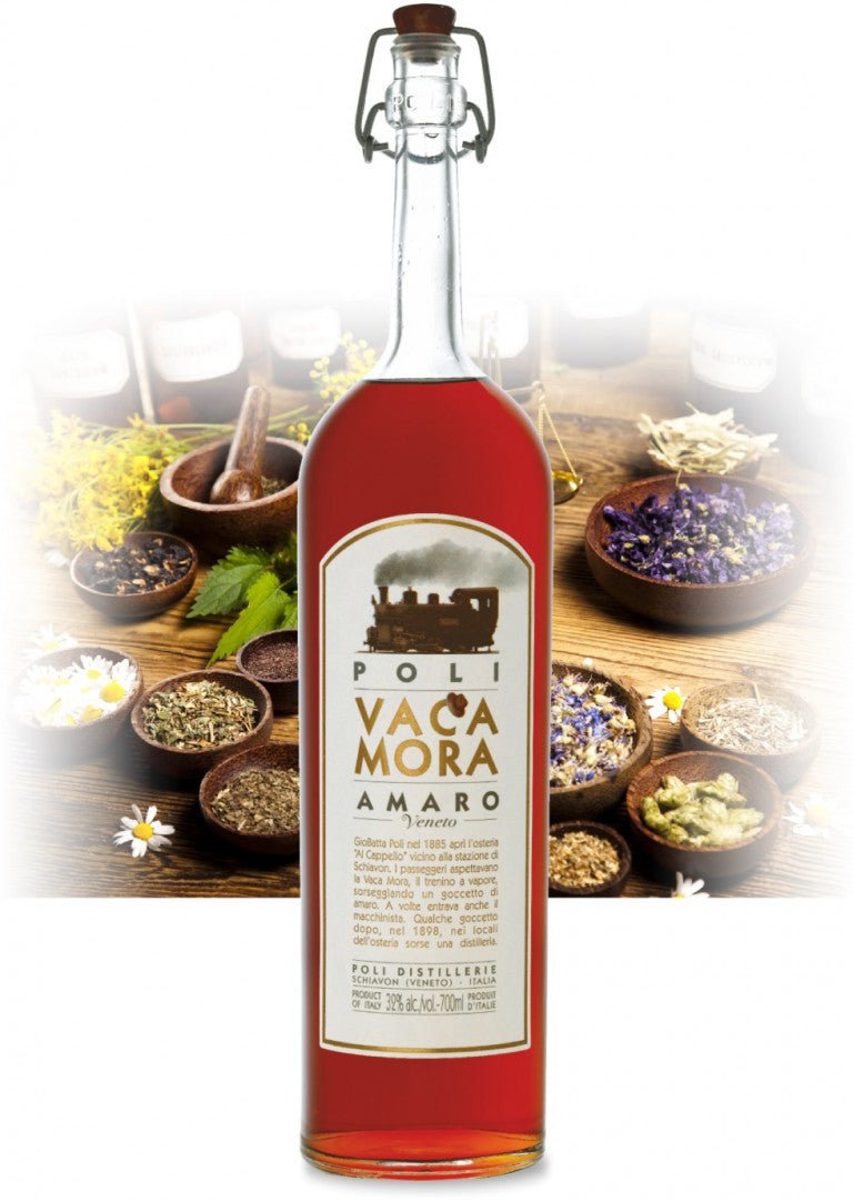 Amaro Veneto Vaca Mora  iTALIAN Grappa, refreshing, fruity - SALA Caffe Co