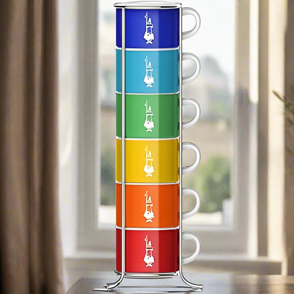 Bialetti 6 cups colour stackable - SALA Caffe Co