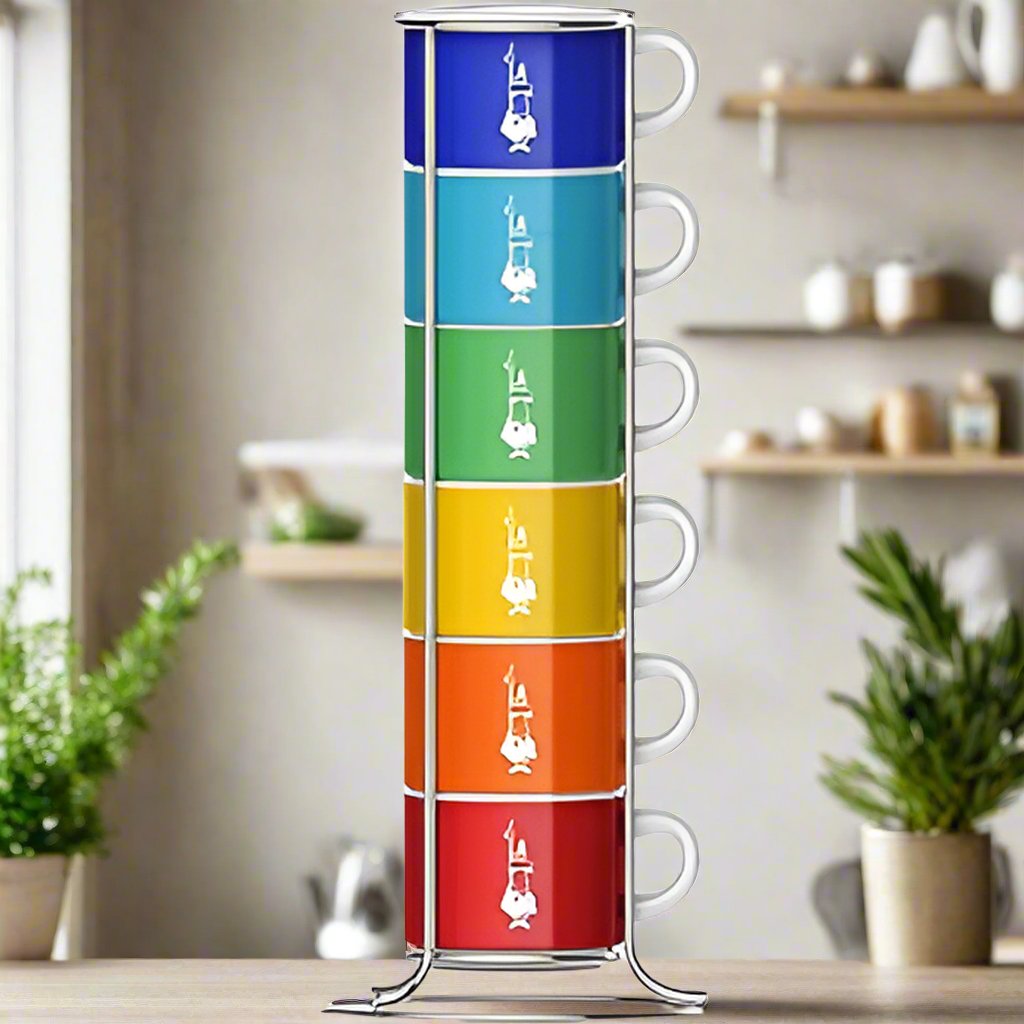 Bialetti 6 cups colour stackable - SALA Caffe Co