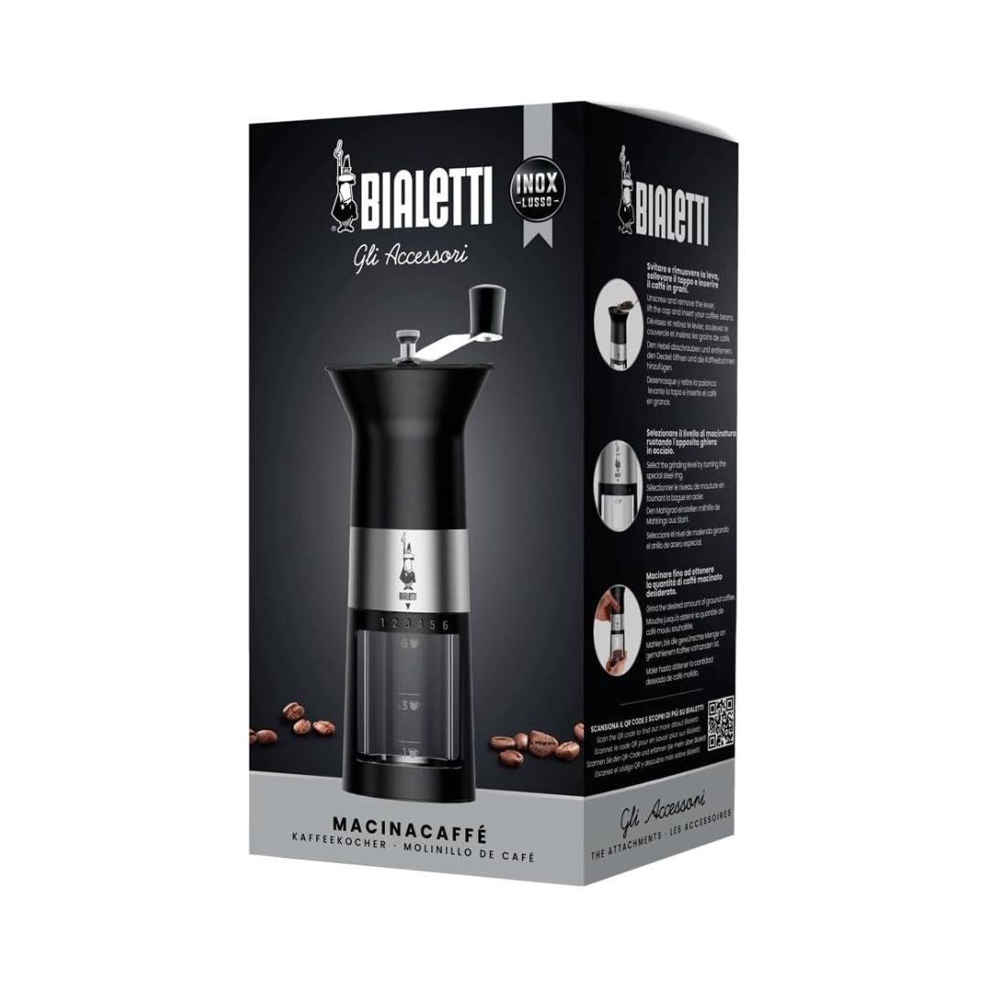 Bialetti Black coffee grinder - SALA Caffe Co