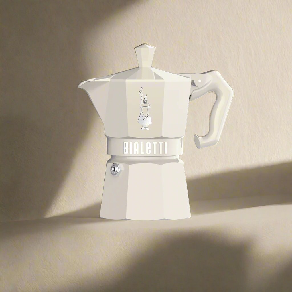 Bialetti MOKA Exclusive Cream 3 Cup - MOKA POT - SALA Caffe Co