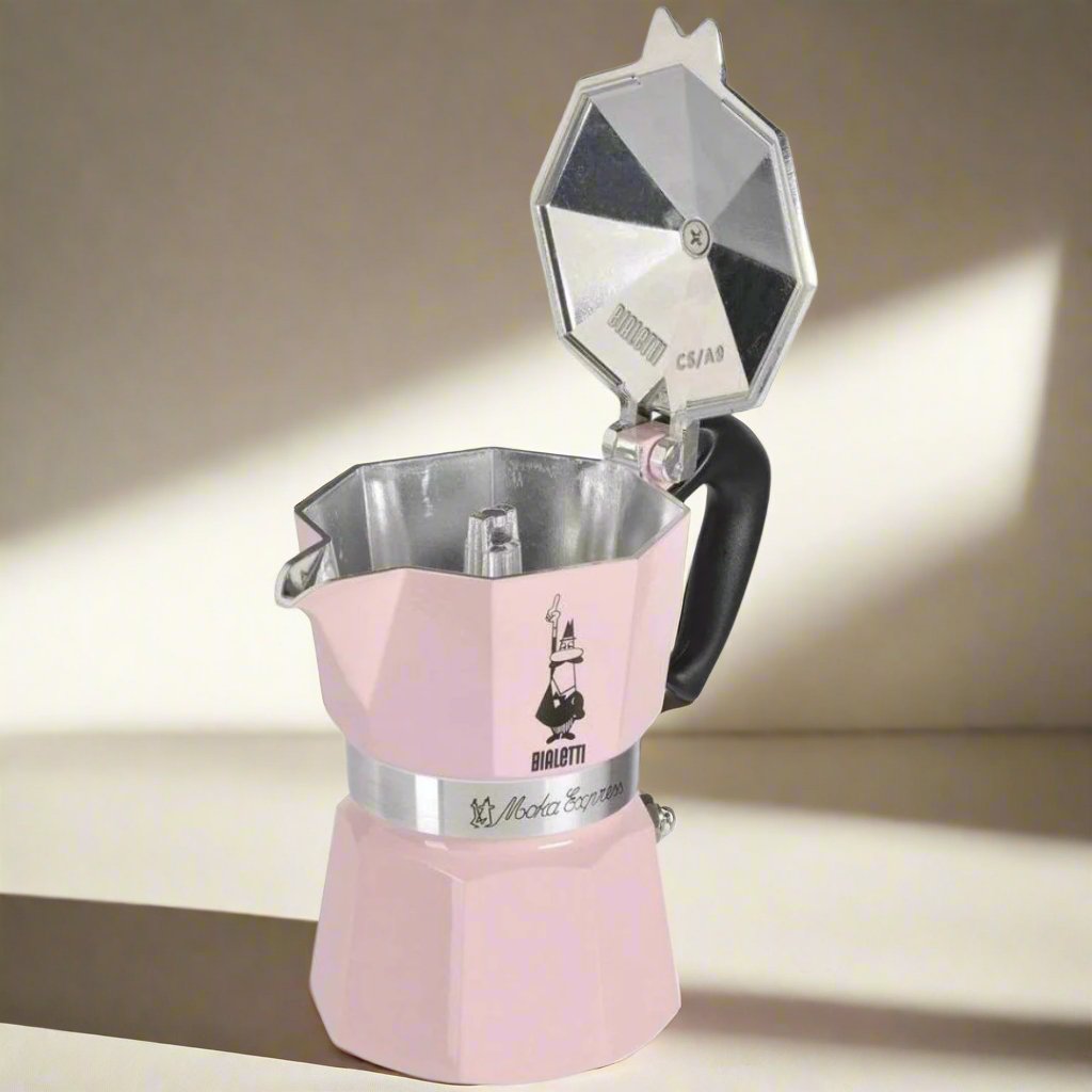 Bialetti Moka Express Candy Pink - 3 cup - MOKA POT - SALA Caffe Co