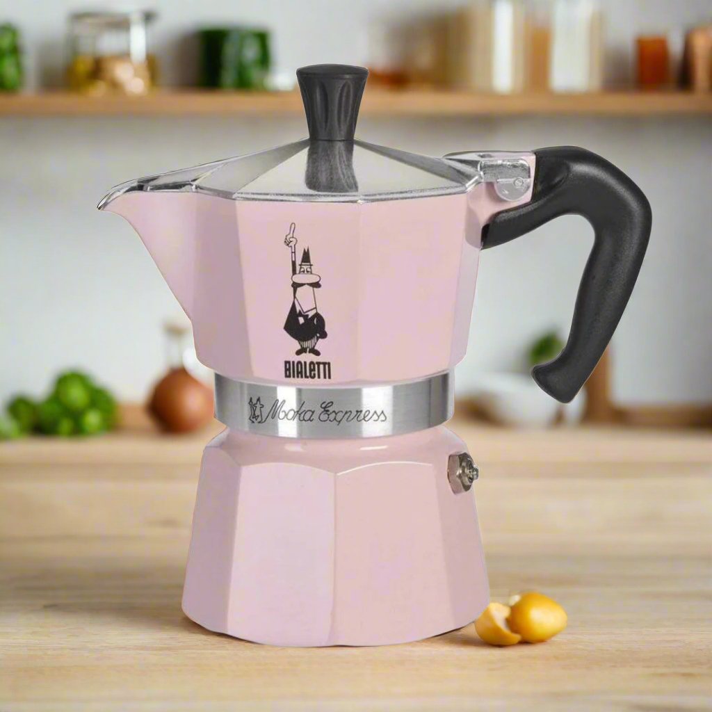 Bialetti Moka Express Candy Pink - 3 cup - MOKA POT