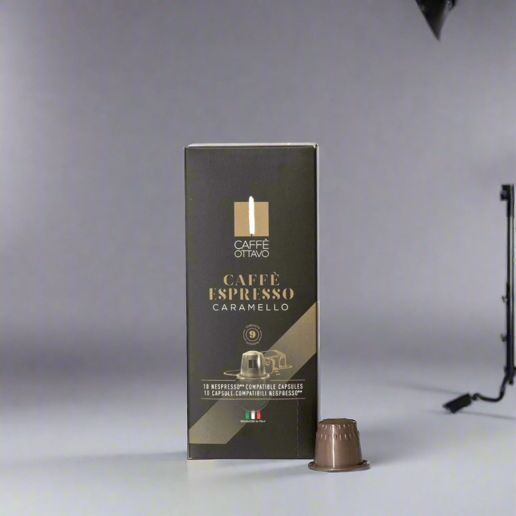 Caffè Ottavo - Coffee Caramello capsules 10 per carton - SALA Caffe Co