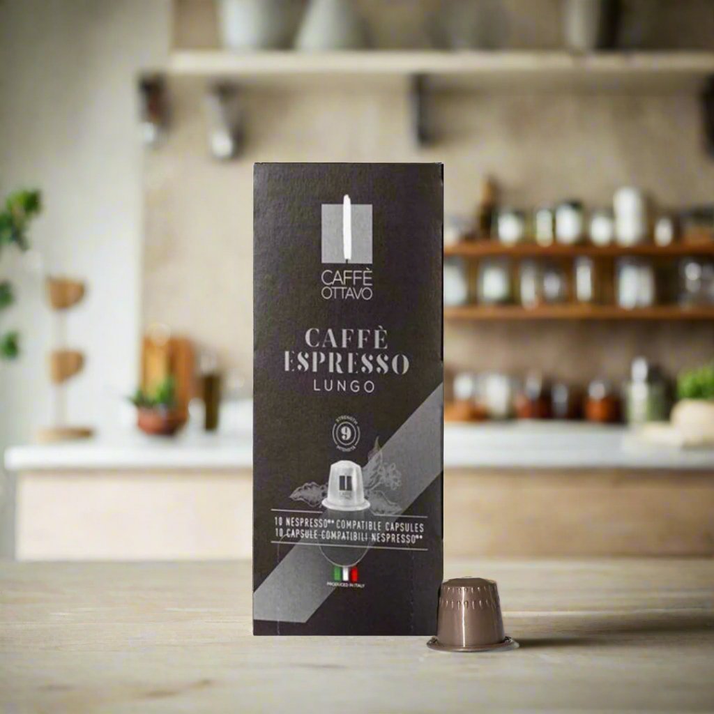 Caffè Ottavo - Coffee Lungo capsules 10 per carton - SALA Caffe Co