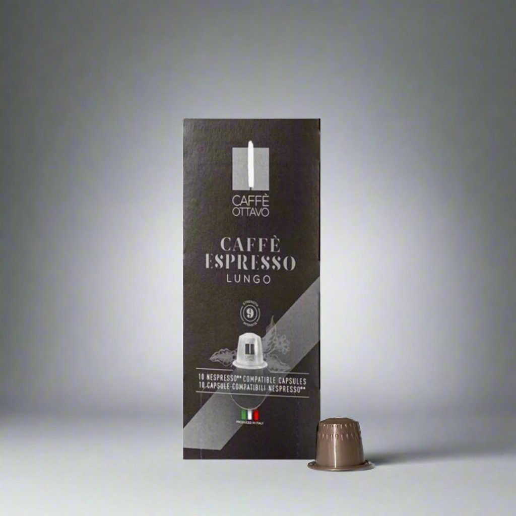 Caffè Ottavo - Coffee Lungo capsules 10 per carton - SALA Caffe Co