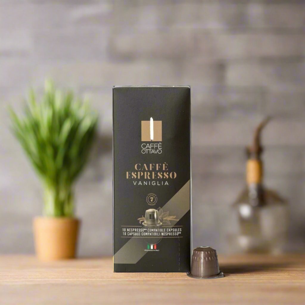 Caffè Ottavo - Coffee VANILLA capsules 10 per carton - SALA Caffe Co