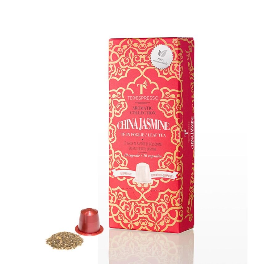 Caffè Ottavo - TE@ESPRESSO China Jasmine capsules 10 per carton