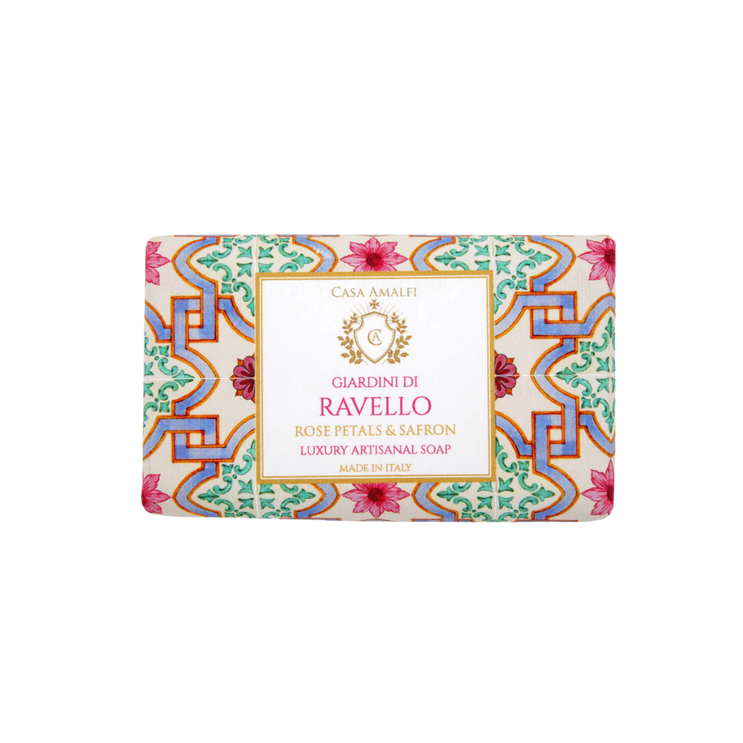 GIARDINI DI RAVELLO BODY SOAP - Rose Petals & Safron 150g - SALA Caffe Co