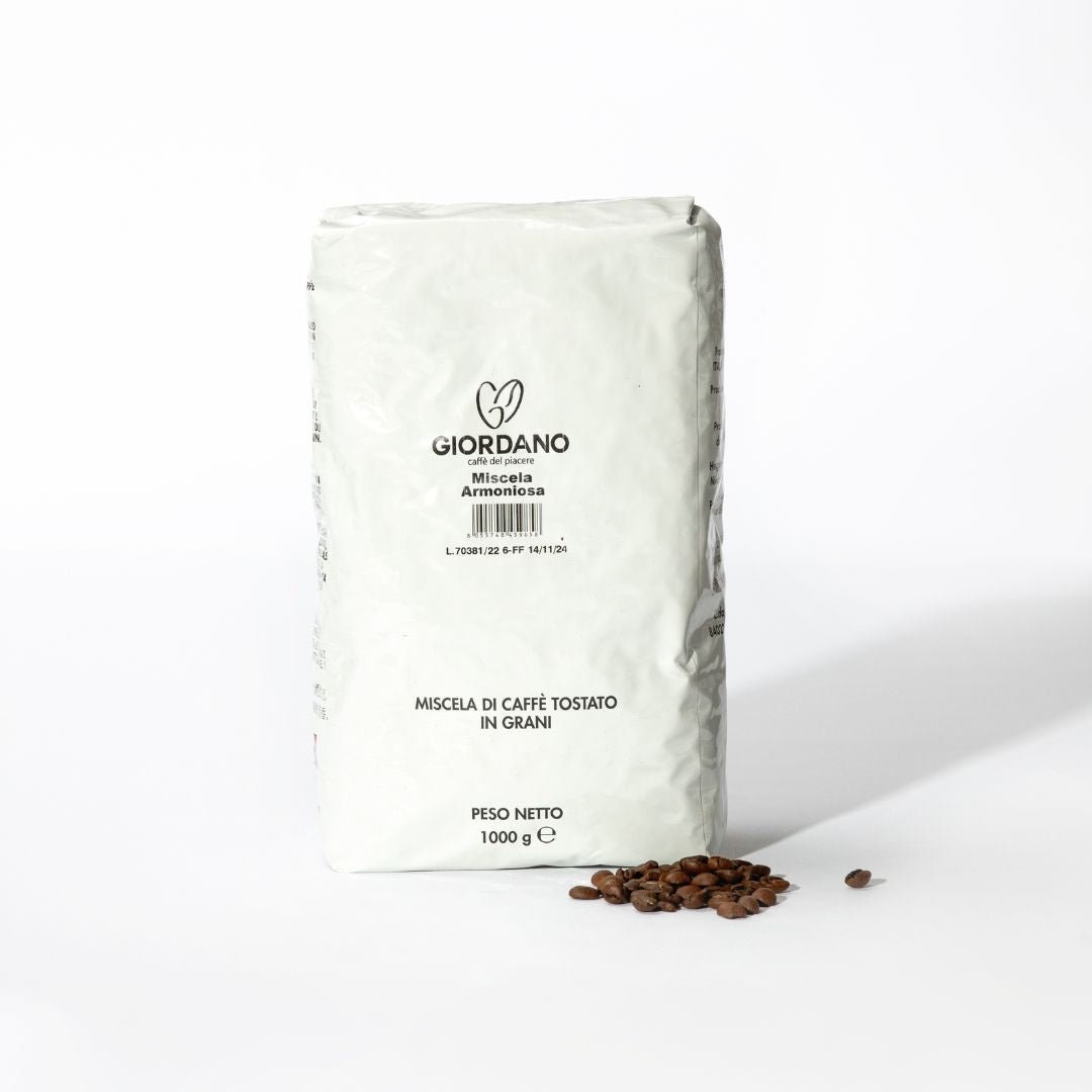 Giordano - Armoniosa Italian Premium Roasted Coffee Beans 1 kilo (2.2lbs) - SALA Caffe Co