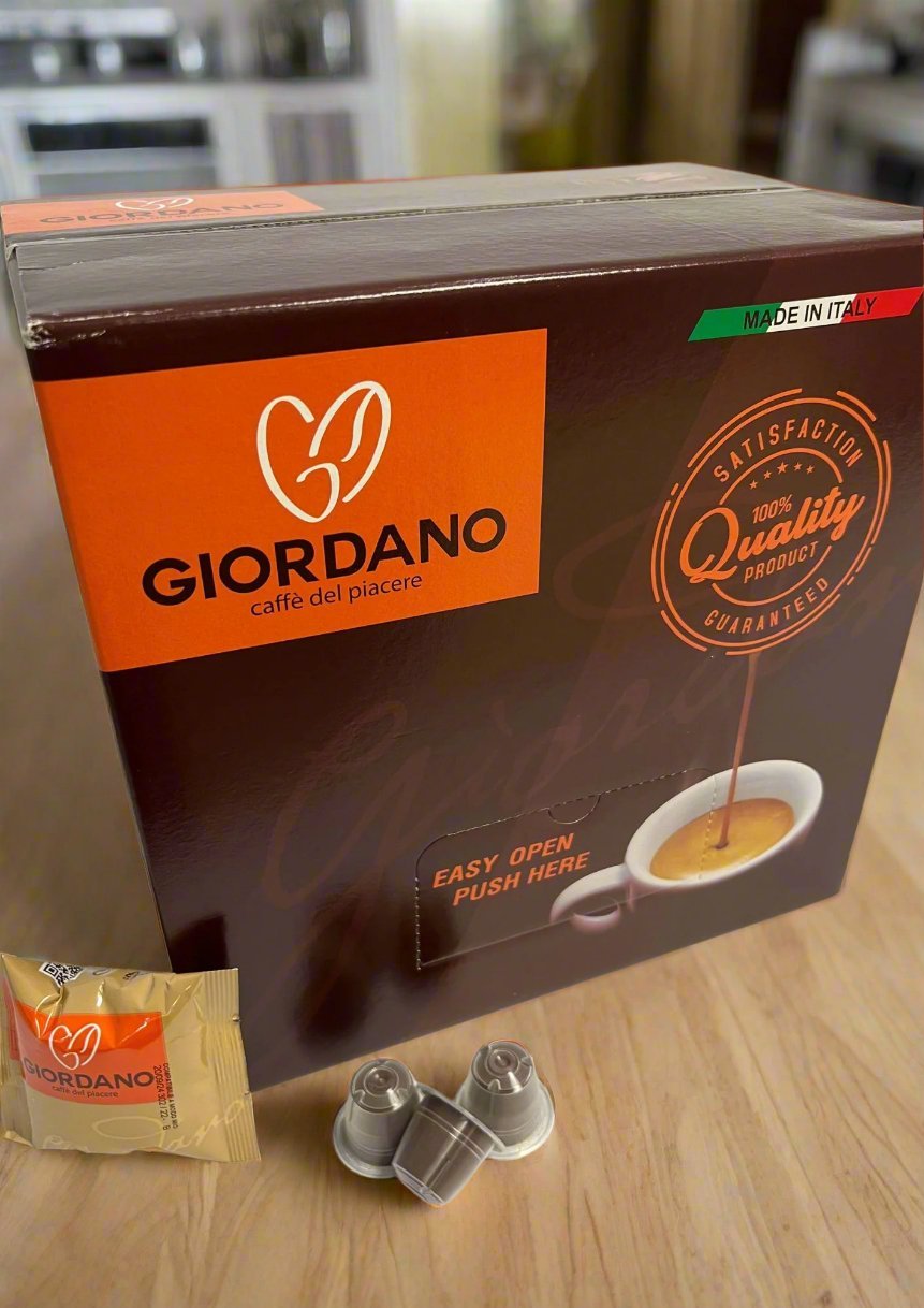 Giordano - Sublime 100 Nespresso compatible coffee pods, Real Italian coffee - SALA Caffe Co