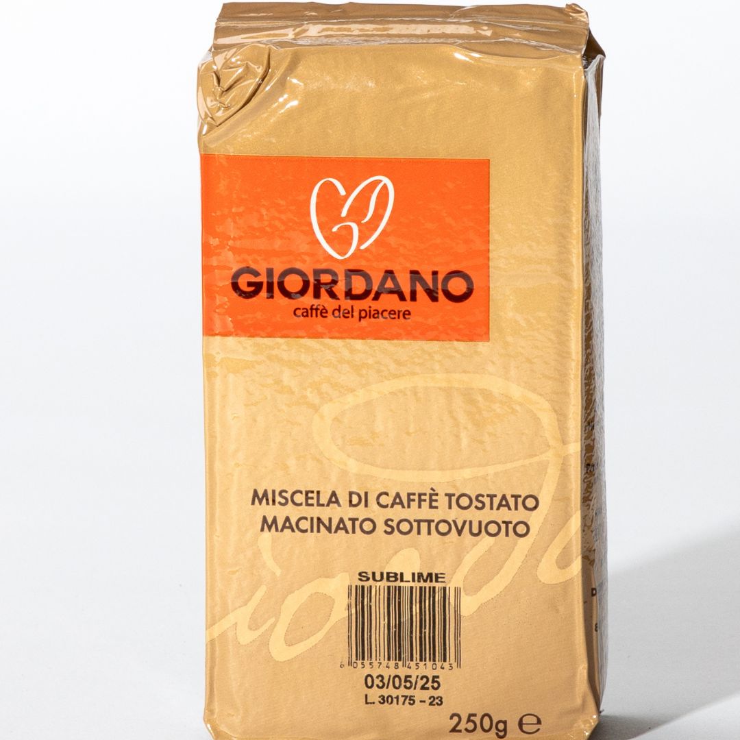 Giordano - Sublime Italian Ground Coffee 250gm - SALA Caffe Co