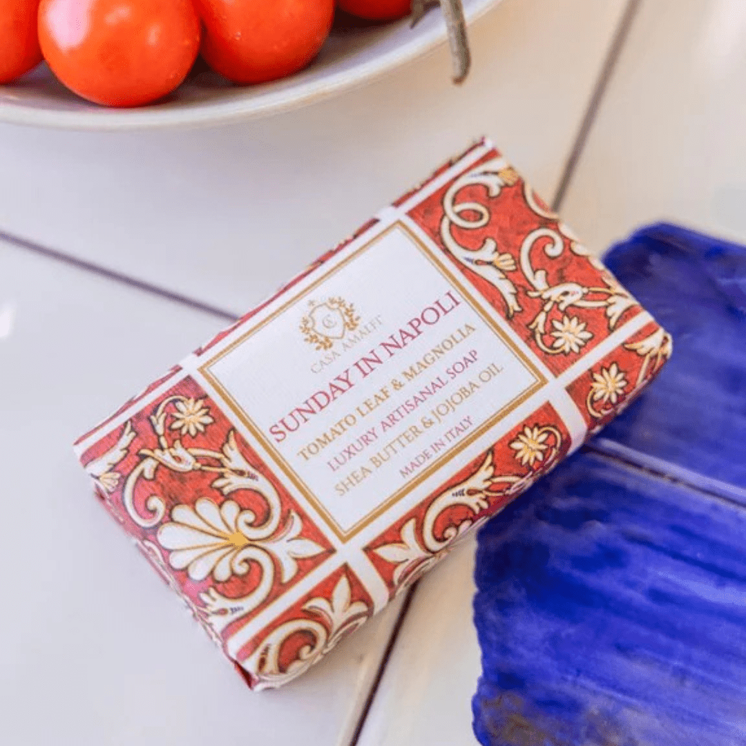 SUNDAY IN NAPOLI BODY SOAP - Tomato Leaf & Magnolia 150g - SALA Caffe Co