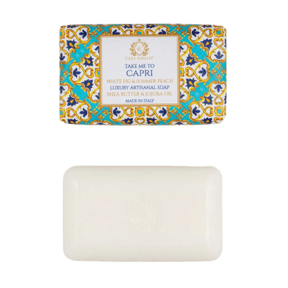 TAKE ME TO CAPRI BODY SOAP - Fig Leaves & Ivy 150g - SALA Caffe Co