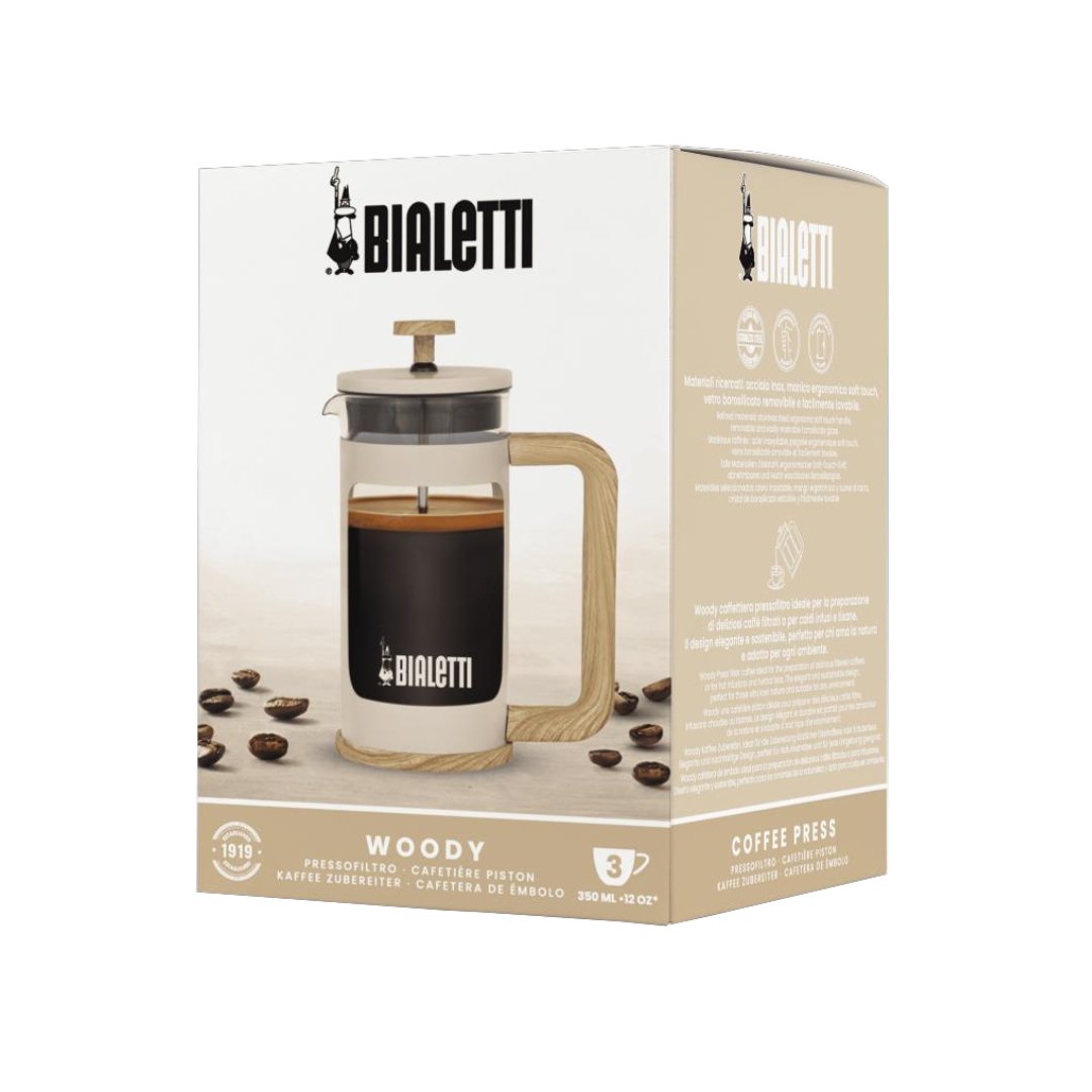 WOODY COFFEE PRESS CREAM 350ml - SALA Caffe Co