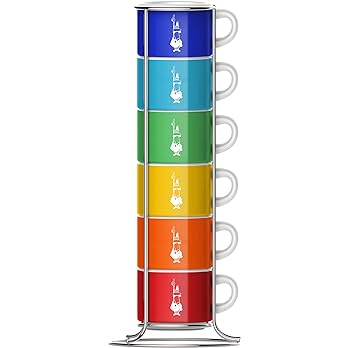 Bialetti 6 cups colour stackable - SALA Caffe Co