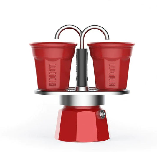 Bialetti - Mini Express 2 cup - Red - SALA Caffe Co