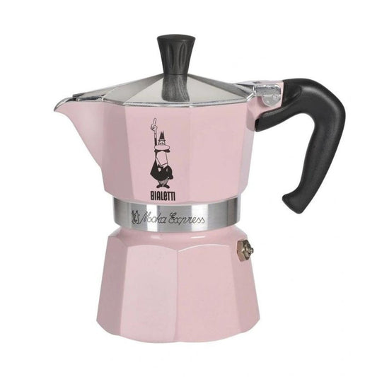 Bialetti Moka Express Candy Pink - 3 cup - SALA Caffe Co