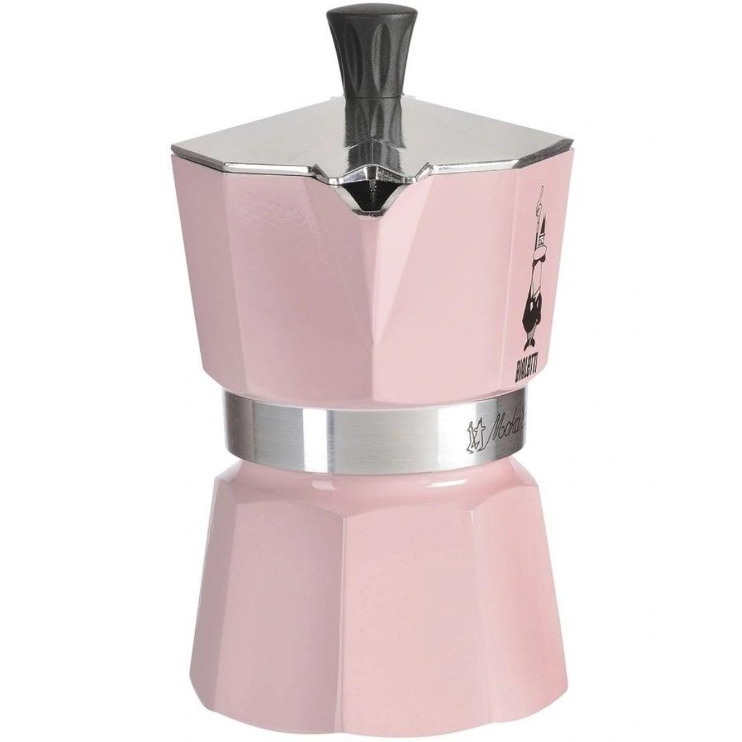 Bialetti Moka Express Candy Pink - 3 cup - MOKA POT