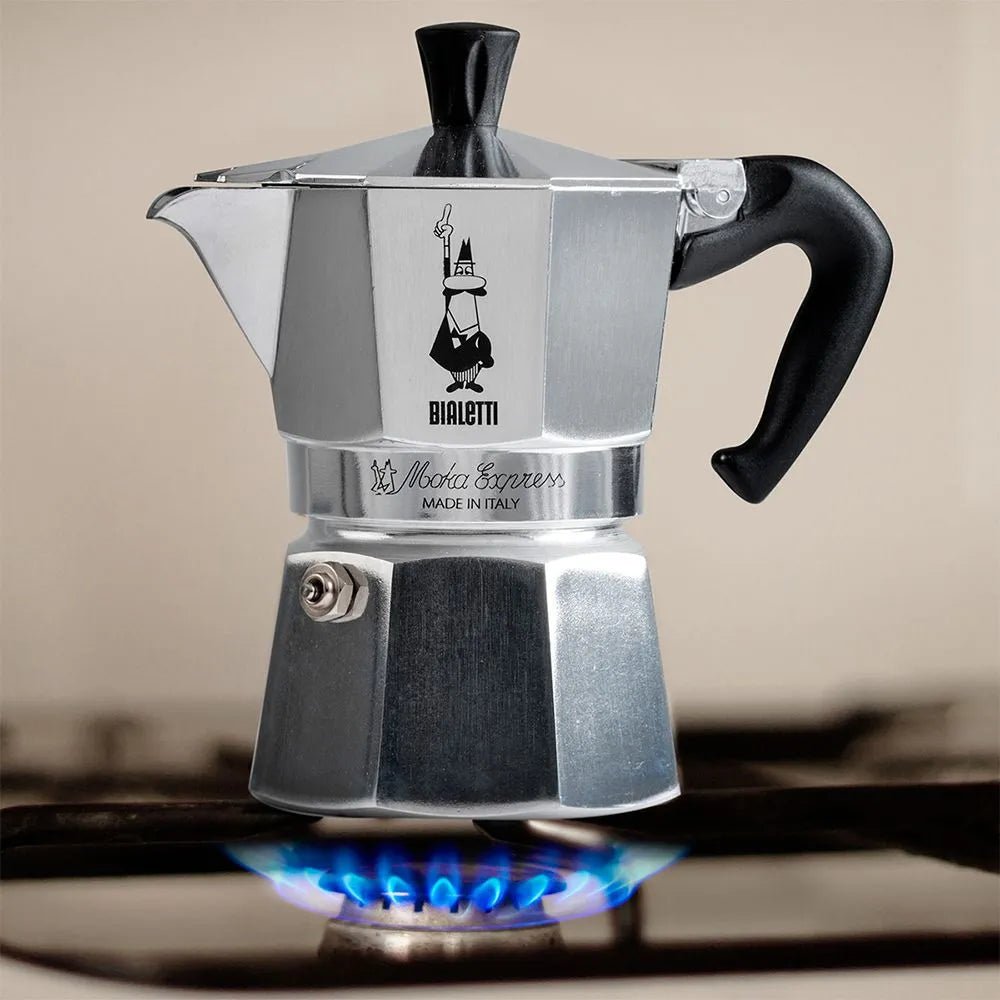 Bialetti MOKA Express Silver 3 Cup - SALA Caffe Co