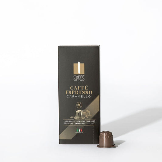 Caffè Ottavo - Coffee Caramello capsules 10 per carton - SALA Caffe Co