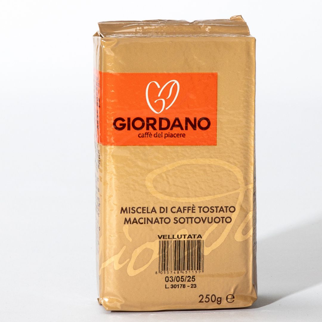 Giordano - Vellutata (Ground Coffee) 250gm - SALA Caffe Co